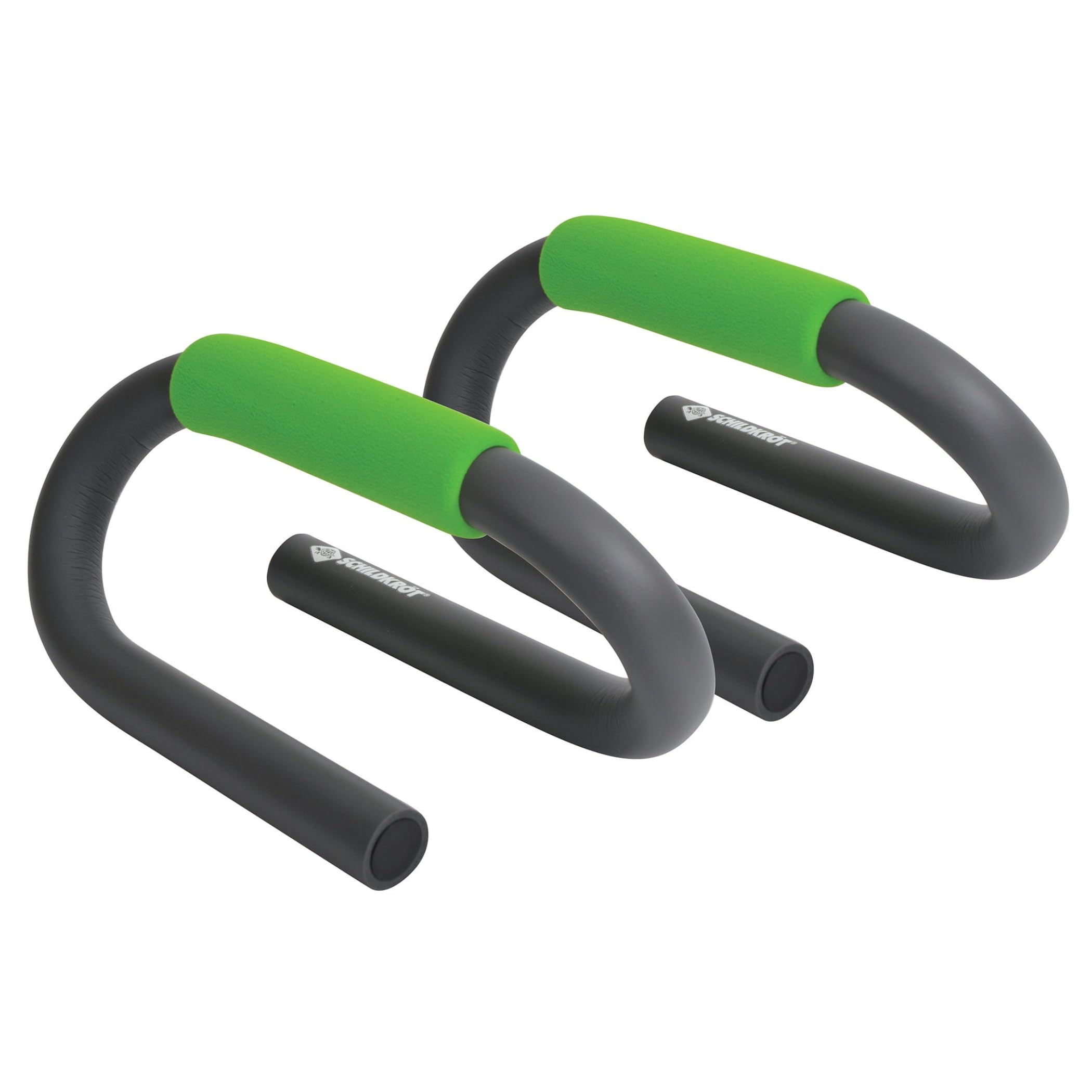 Schildkröt Fitness Push Up Bars, 2 Push-up Handles, Anthracite/Green, 960040