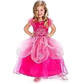 Little Adventures Deluxe Pink Princess Dress Up Costume