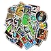 50Pcs Drama Rick and Morty Stickers Decal For Snowboard Laptop Luggage Car Fridge DIY Styling Vinyl Home Decor …