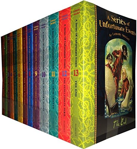 A Series of Unfortunate Events 全13巻セット Amazon.com: A Series Of Unfortunate Events Collection 13 Books Set