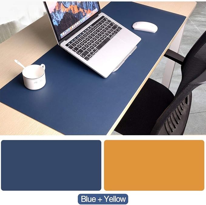 Laptop Desk Mat, TONWON Office Desk Pad Double Side Desk Writing Mat PU Leather Desk Mouse Pad