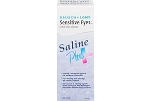 Bausch + Lomb Sensitive Eyes Saline Plus Solution, 355ml