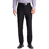 Kenneth Cole Reaction Men's Stretch Weave Slim Fit Dress Pant