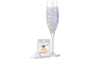 CAPPSTAN UK Twinkle My Drink® Opal Ghost Premium iridescent Edible Glitter for Drinks | Halloween Decorations | Halloween Cocktail Decorations | 5g up to 25 Servings