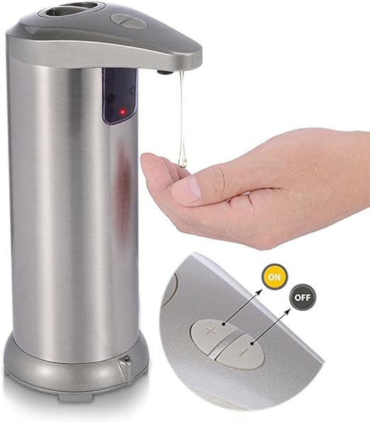 Automatic Soap Dispenser, Touchless Battery Operated Electric Auto