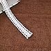 jijAcraft White Lace Ribbon Cotton Lace Trim, 0.8 Inch x 15 Yards Vintage Lace Ribbon Edge Trimmings, Floral Lace Fabric,for Crochet Craft, Gift Wrapping, Wedding Bridal Decoration