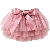 ZFZDRen 6M-3T Infant Baby Girl Tutu Skirt Toddler Girls Solid Color Tulle Skirts Birthday Outfits with Headband