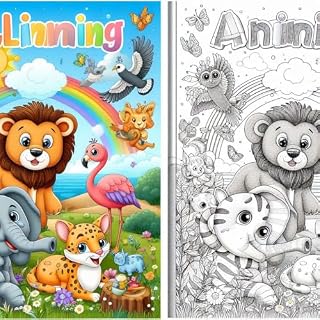 Livro Aventuras Coloridas com Animais e Gatinhos