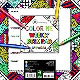 COLOR ME Weekly Desk Pad by 