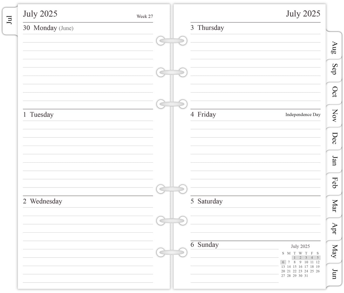 newestor 2025-2026 Weekly & Monthly Planner