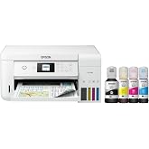 Epson EcoTank ET-2760 Wireless Color All-in-One Cartridge-Free Supertank Printer with Scanner and Copier