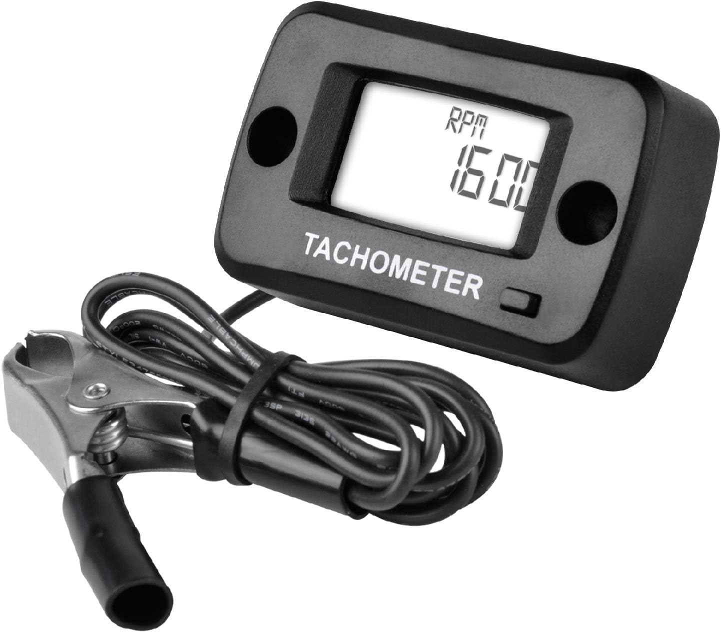 Runleader Digital RPM Gauge Meter for Lawn Mower Tractor Generator