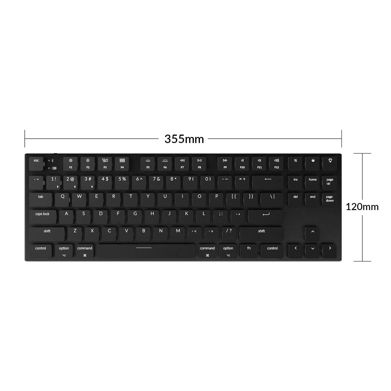 Keychron K1 Wireless Bluetooth Mechanical Keyboards,Low Profile Gaming