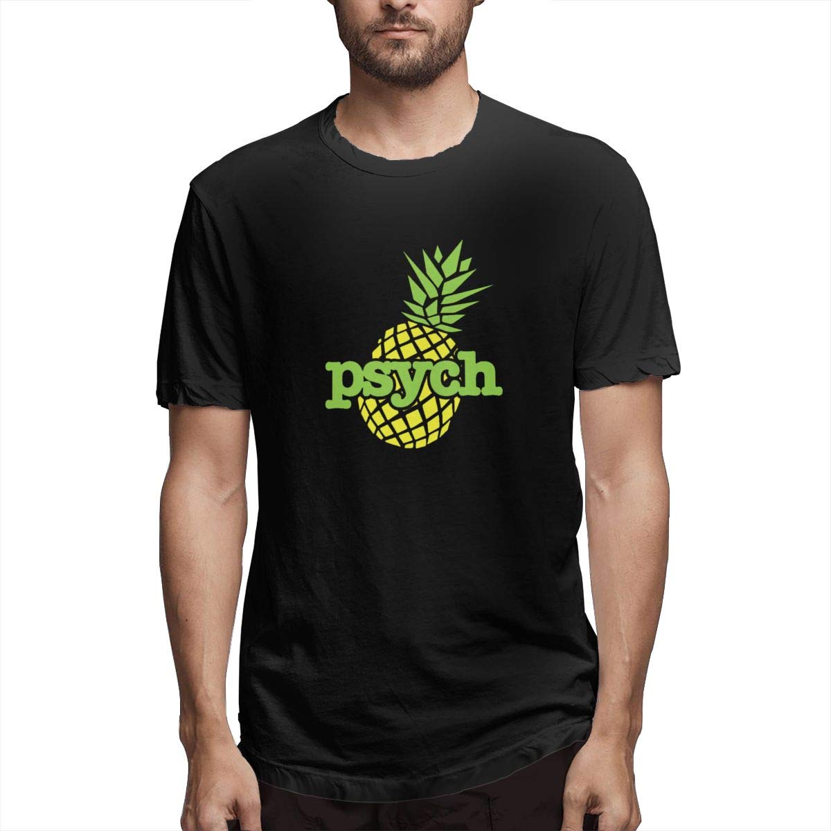 Sy Compact Psych Pineapple Workout Short Sleeve T-shirts