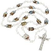 Needzo Amazing Love Stations of The Cross Easter Chaplet Rosary, 25 Inch