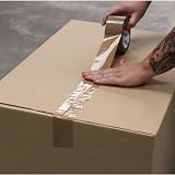 Fit For The Job Parcel Tape Heavy-Duty 48mm x 66m 6 Rolls Brown view 4