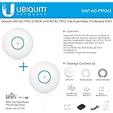 Ubiquiti UAP-AC-PRO 2-PACK Unifi AP AC PRO 11ac Dual-Radio Pro Access Point