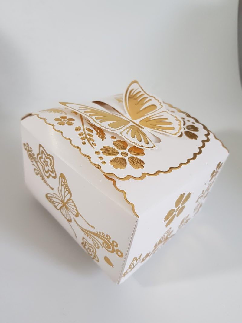 Dounia Mariage Boite A Gateau De Coloris Dore X 25 Patisserie Cuisine Maison Lawawarenesssociety In