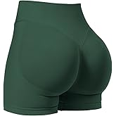 VOYJOY Women Workout Impact Shorts 2.5"/ 3.6"/ 4.5"/ 6" Scrunch Butt Lifting Gym Seamless Booty Biker Shorts