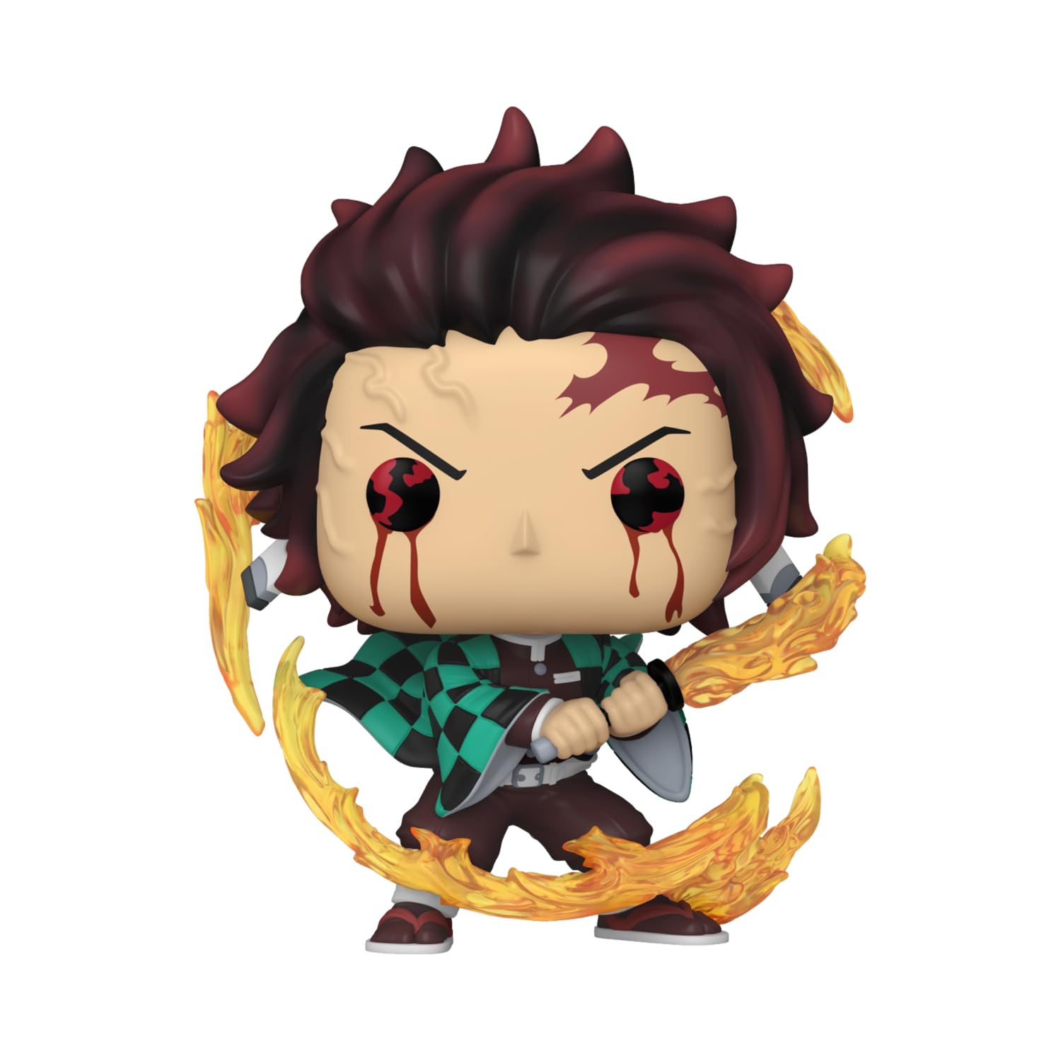 Funko Funko POP Animation: DS - Tanjiro Kamado - (Sun Breathing) - Demon Slayer - Collectable Vinyl Figure - Gift Idea - Official Merchandise - for Kids & Adults - Anime Fans - Model Figure for Collectors