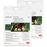 Animalintex Hoof Poultice Pads for Horses - 3 Per Pack, 3M Equine Poultice for Abscess Wounds and Hoof-Treatment - Pre Cut Hoof-Shape