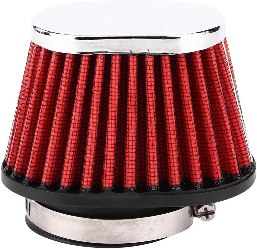 Motorcycle Air Filter, Mushroom Head Engine Air Cleaner Intake Filter Accessory Round Tapered Universal (55MM) - Image 4