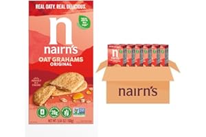 Nairn's Gluten Free Original Oat Grahams, 5.64 Ounce (Pack of 6)