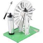 23008 Protable Economy Static Electricity Generator, Static Machine Physics Experiment Electrostatic Induction Electricity Generator