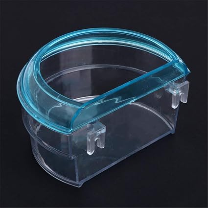 Amazon Com Kangsanli Pet Bird Feeder Drinker Acrylic Transparent