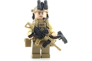 Battle Brick 1.6 Inches Tall CCT Air Force Special Operations Value Custom Minifigure | Genuine Military Minifig | Packaged in The USA | | Great Gift for Ages 8+ to Adult AFOL