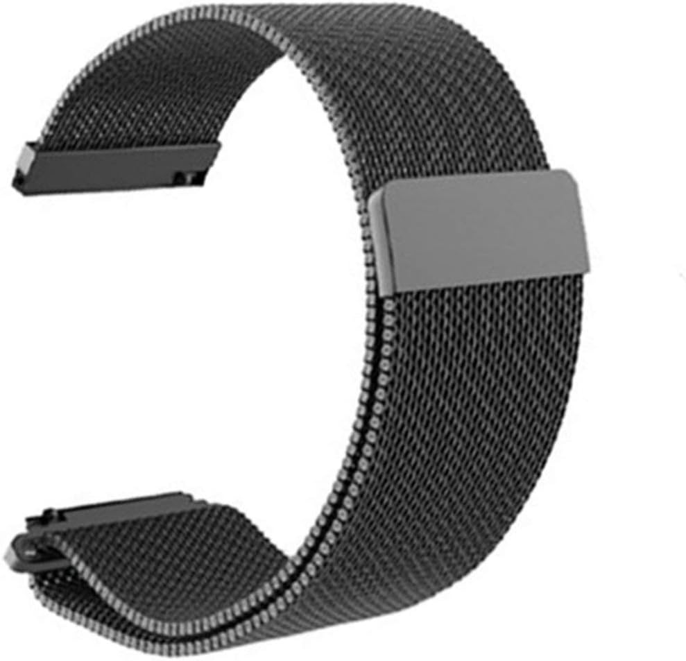 uqiangbao for Huawei TalkBand B5 Stainless Steel Magnetic Suction Loop Watch Band Strap