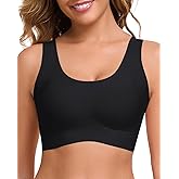 Ubras Seamless Bras for Women Light Support Wireless Bralette Comfortable Soft Smooth Pull On Bras