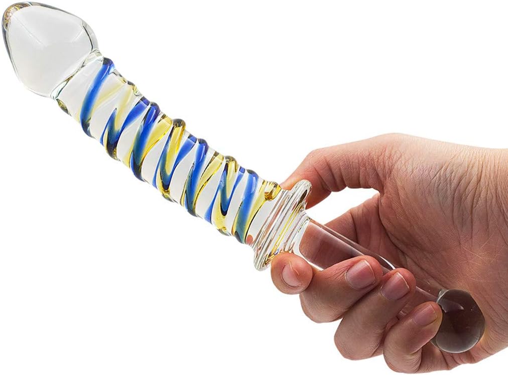 Crystal Glass Textured Curved Huge Smooth Crystal Stick