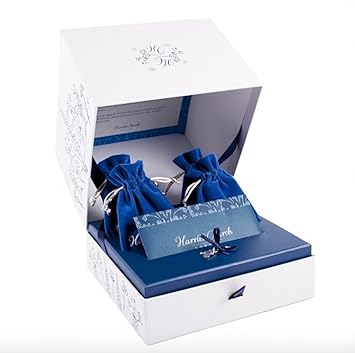personalisiert zum 40. Hochzeitstag Rubin Hochzeit Andenken und Geschenk Box by Harriet Kirche