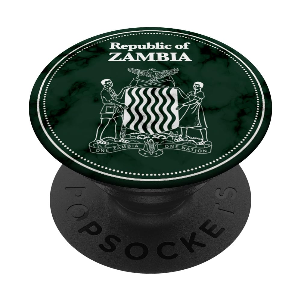 Zambia,zambian,Zambia passport,Zambia flag. PopSockets Swappable PopGrip