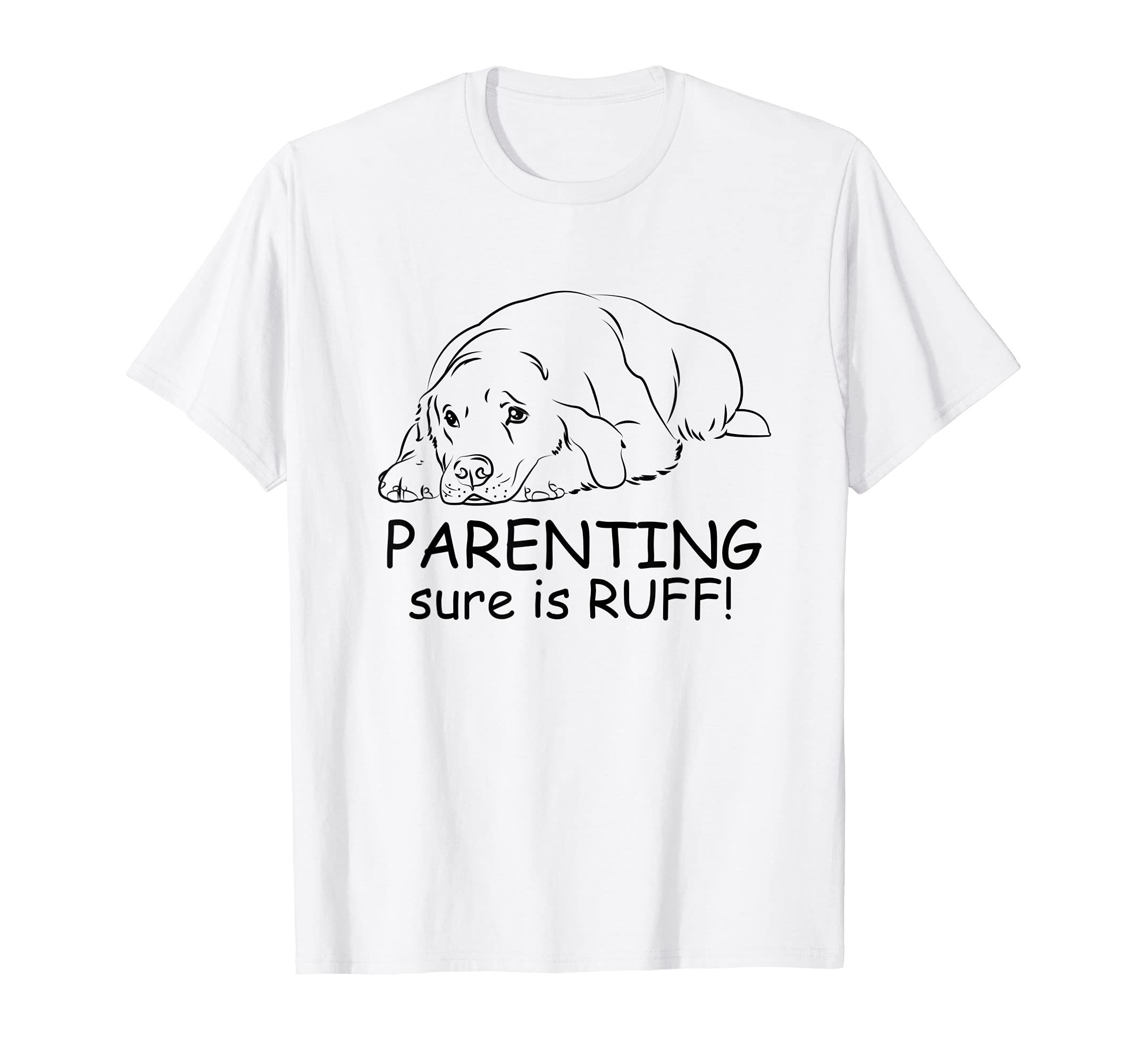 Golden Retriever Dog Love-r Cute Funny Dog Mom T-Shirt