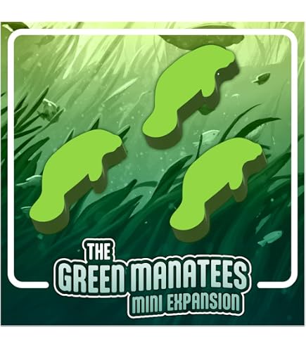 Amazon.com: Green Manatees Mini Expansion (Expansion for Manatee