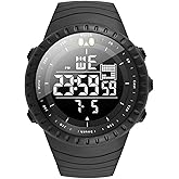 KXAITO Men's Watches Sports Outdoor Waterproof Military Digital Watch Date Multi Function Tactics LED Face Alarm Stopwatch for Men 6256
