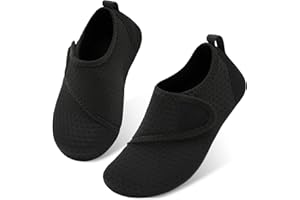 JOINFREE Kids Boys and Girls Swim Water Shoes Toddler Quick Dry Aqua Socks Barefoot Skin Shoes for Beach Sports
