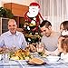 OurWarm Large Santa Christmas Tree Topper for Christmas Tree Decorations