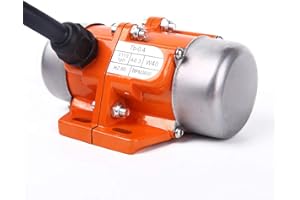 BIZOEPRO Vibrating Vibration Motor 40W Mini Industrial Concrete Vibrator Single Phase Aluminum Alloy AC 110V 3600rpm for Shaker Motor Table