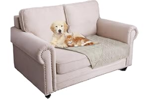 Ameritex Waterproof Dog Bed Cover Pet Blanket for Furniture Bed Couch Sofa Reversible