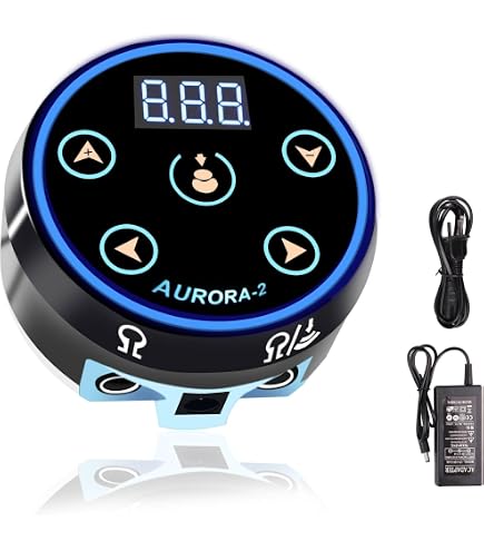 Amazon.com: Aurora II Professional Tattoo Machine Power Supply