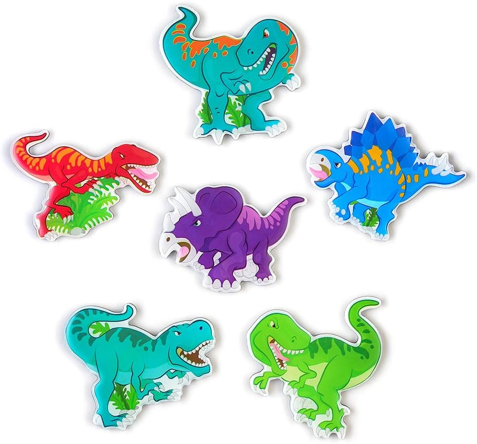 MORCART Dinosaur Magnets for Fridge Decorative Refrigerator Magnets, Locker Magnets, for Office Cabinets Whiteboards Best Gift Choice