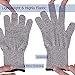 2 Pairs Cut Resistant Gloves, LKY DIGITAL High Performance Level 5 Protection, Food Grade Kitchen Glove for Hand Safety while Cutting, Cooking, doing Yard Work(Medium)