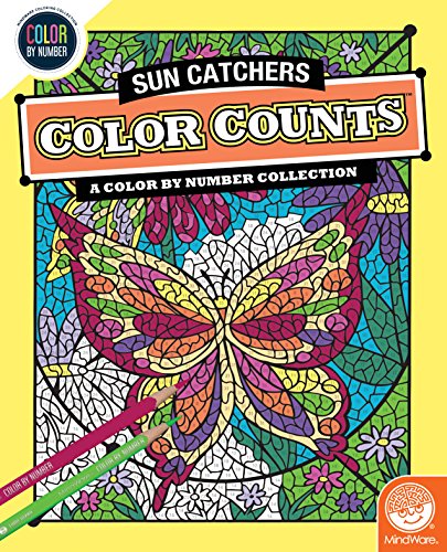Color By Number Color Counts: Sun Catchers