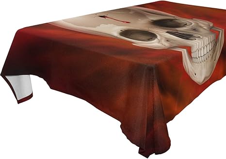 Amazon Mimuti テーブルクロス スカルイラストデ ジタルの弾痕 装飾 テーブルカバー 耐久 耐熱 テーブルマット 四季通用 雰囲気が一気に変わる 130x2cm テーブルクロス オンライン通販 Amazon Mimuti テーブルクロス スカルイラストデ ジタルの弾痕 装飾 テーブルカバー 耐久 耐熱 テーブルマット 四季通用 雰囲気が一気に変わる 130x2cm テーブルクロス オンライン通販