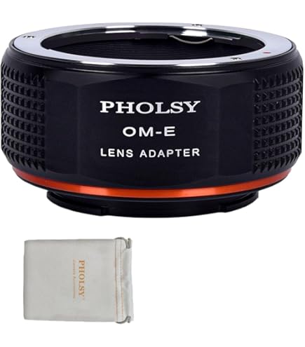 Amazon.com : Fotasy Olympus OM Lens to E Mount Adapter, OM