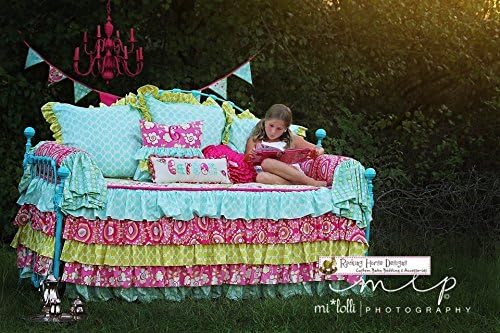 Carson Ruffled Tweener Daybed or Twin Bedding