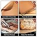 SHINE HAI Copper Grill Mat Set of 3, 100% Non-Stick BBQ Grill & Baking Mats, PFOA Free, Reusable and Easy to Clean, BBQ Accessories for Gas, Charcoal, Electric Grill -15.75 x 13 Inch